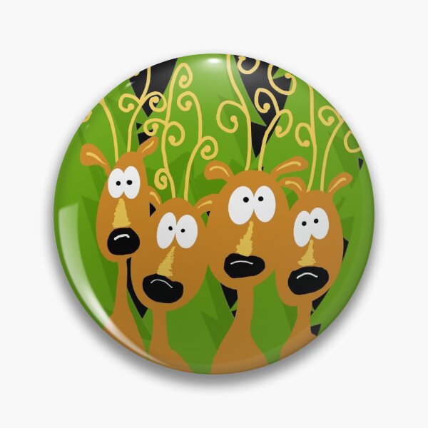 Item preview, Startled Reindeer in the Woods designed and sold by Cedarrue.