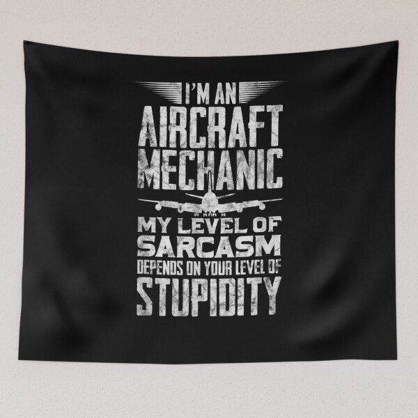 Item preview, Aircraft Mechanic Sarcasm State T Aviation designed and sold by lucretia155.