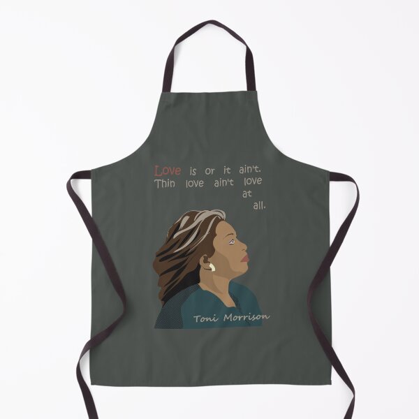 Item preview, Toni Morrison art, print, poster - Love is or it ain't. Thin love ain't love at all,Gifts for readers, writers, Nobel,  feminism, African American designed and sold by GalleryArtField.