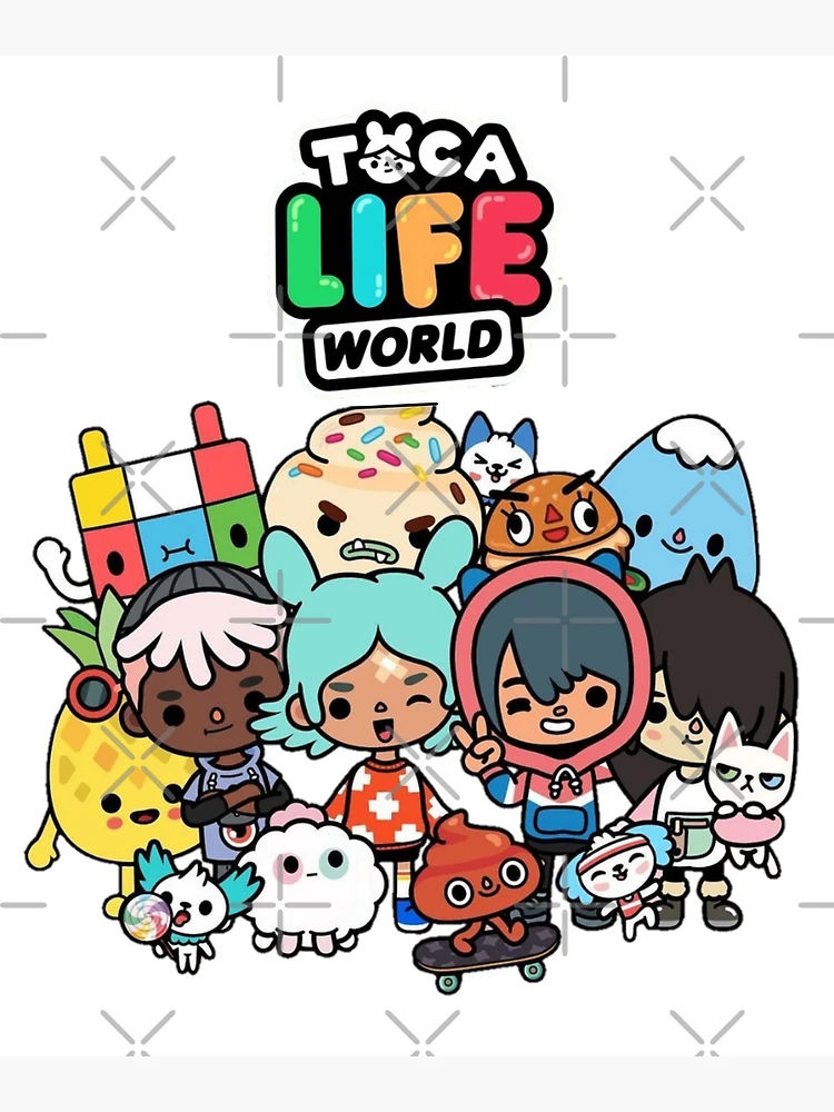 Toca Life World - Toca Boca Poster for Sale by muikjerto