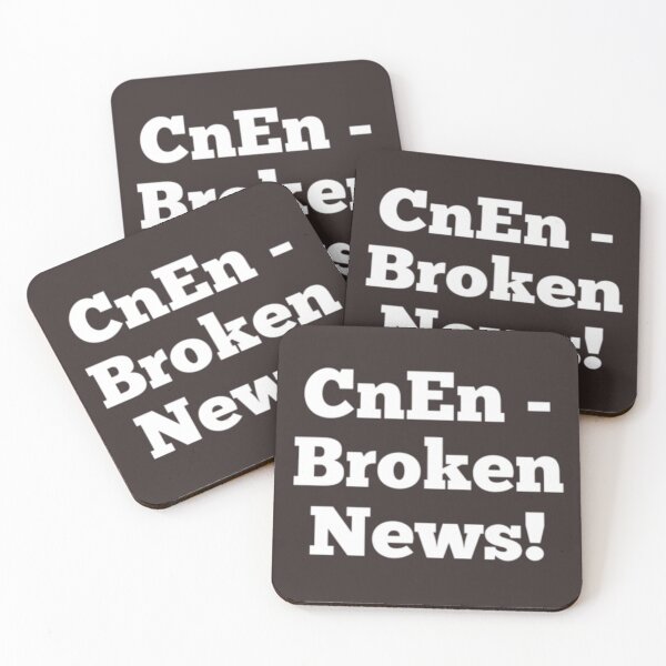 Item preview, CnEn - Broken News! designed and sold by designfy.