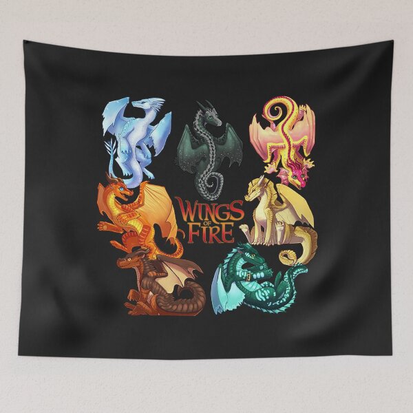 Item preview, Dragon T-ShirtWings of Fire_ Jade Winglet Dragonets (with Logo) designed and sold by KensiMcCon.