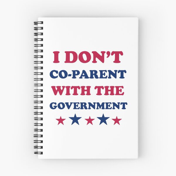 Item preview, I don’t co-parent with the government funny mom dad freedom  designed and sold by Rami Khalifah.