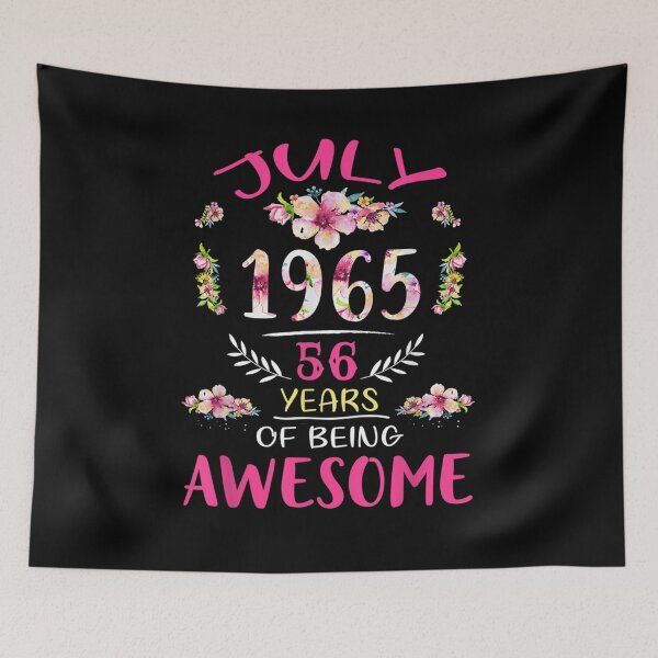 Item preview, Flower Vintage September 1965 56th Birthday 56 Years Old designed and sold by aliceshe.