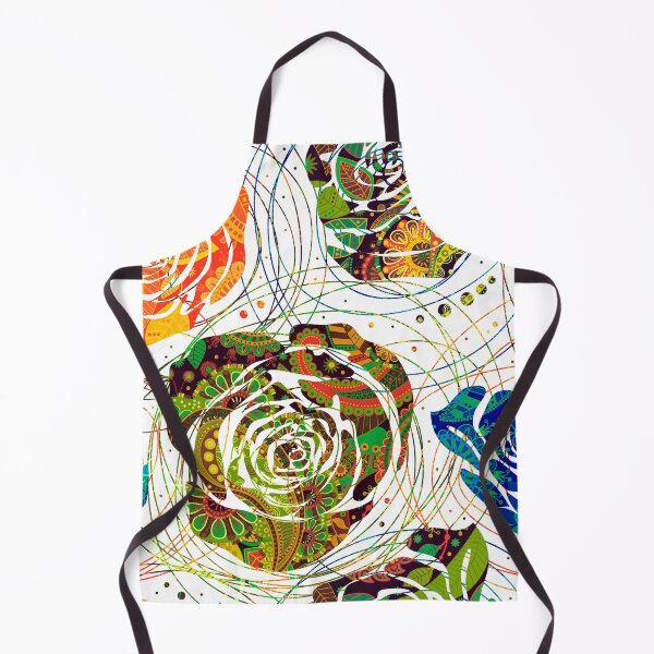 Item preview, bright colorful pattern, floral pattern designed and sold by wonteef.