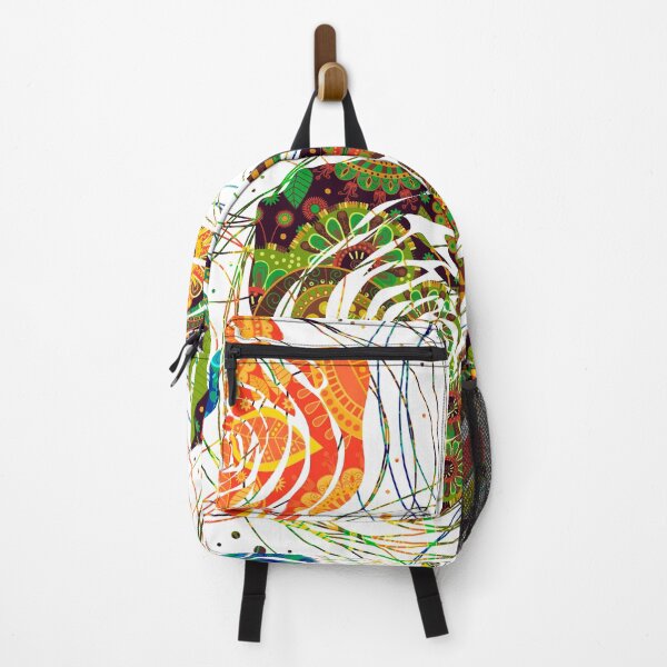 Item preview, bright colorful pattern, floral pattern designed and sold by wonteef.