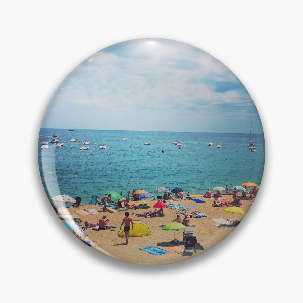 Item preview, Beachside Blue Ocean in Summers designed and sold by Happiness Creators.