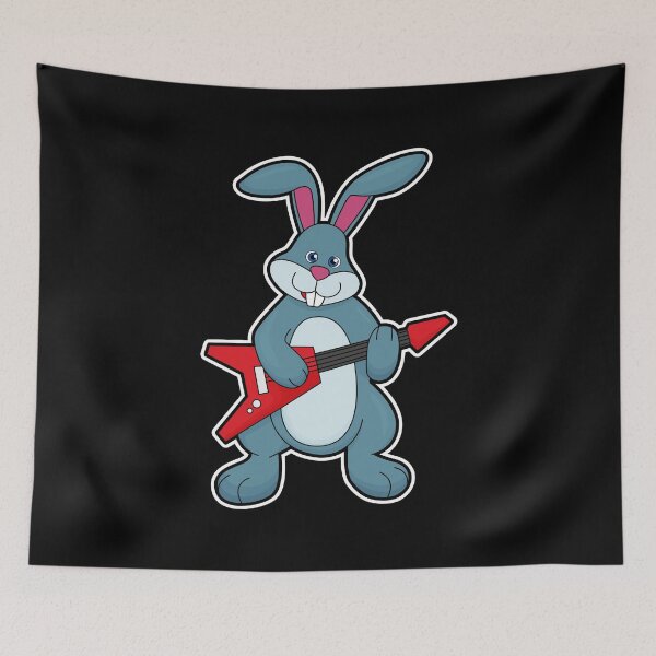 Item preview, Rabbit Musician Guitar Music designed and sold by Snabdesign84.
