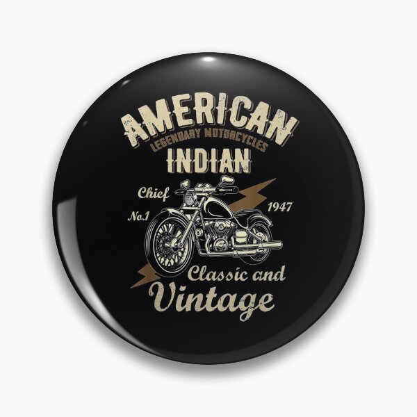 Item preview, Retro Vintage American Motorcycle Indian For Old Biker Club designed and sold by aliceshe.