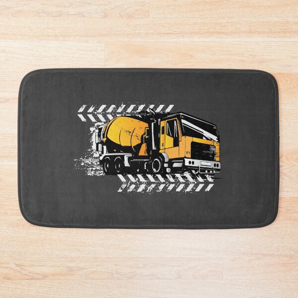 Item preview, Cement mixer truck construction trailer construction site construction trucker driver design designed and sold by brunsch-print.