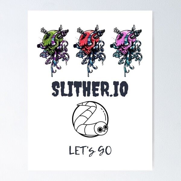 Slither.io - Logo Poster and Poster Clip Bundle