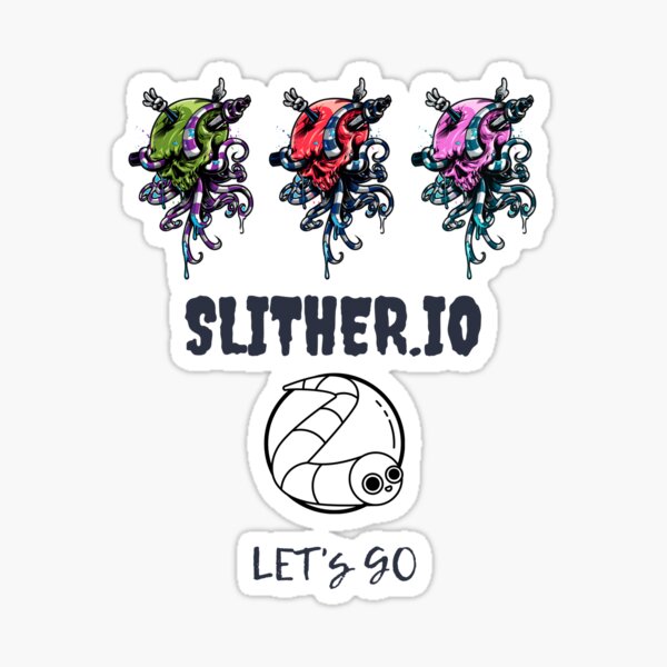 slither.io Sticker for Sale by ben-wut