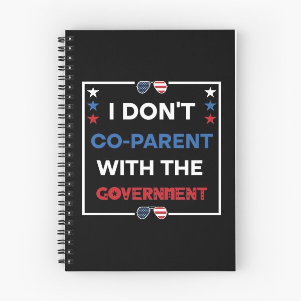 Item preview, I don’t co-parent with the government funny mom dad freedom  designed and sold by Rami Khalifah.