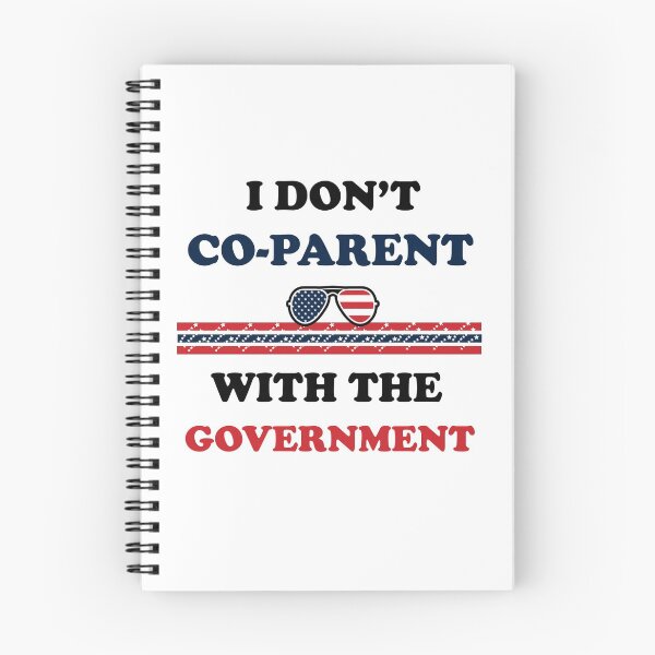 Item preview, I don’t co-parent with the government funny mom dad freedom  designed and sold by Rami Khalifah.