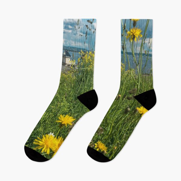 Item preview, Scandinavian Countryside with House and flower designed and sold by Happiness Creators.