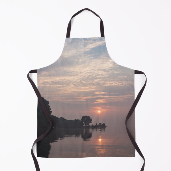 Item preview, Soft Dawn - Pink Fog, Placid Water and a Duck designed and sold by Georgia Mizuleva.