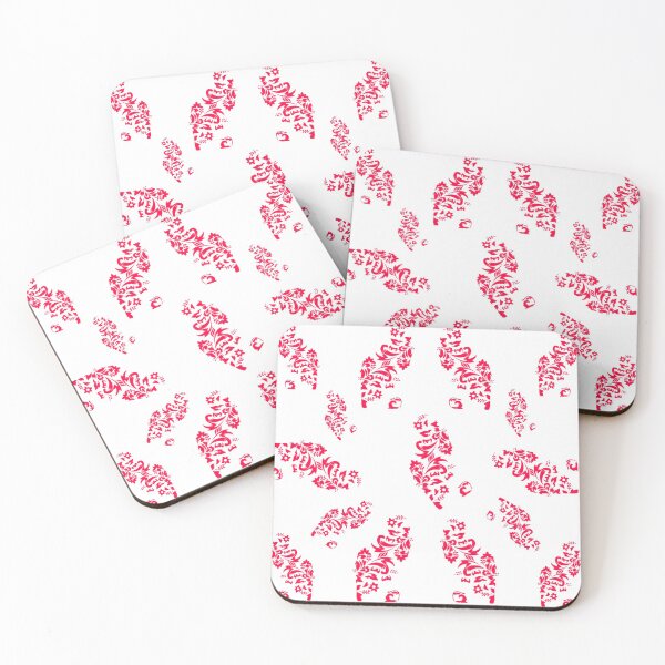 Item preview, Beautiful Red Floral Design Pattern designed and sold by TheSharpService.