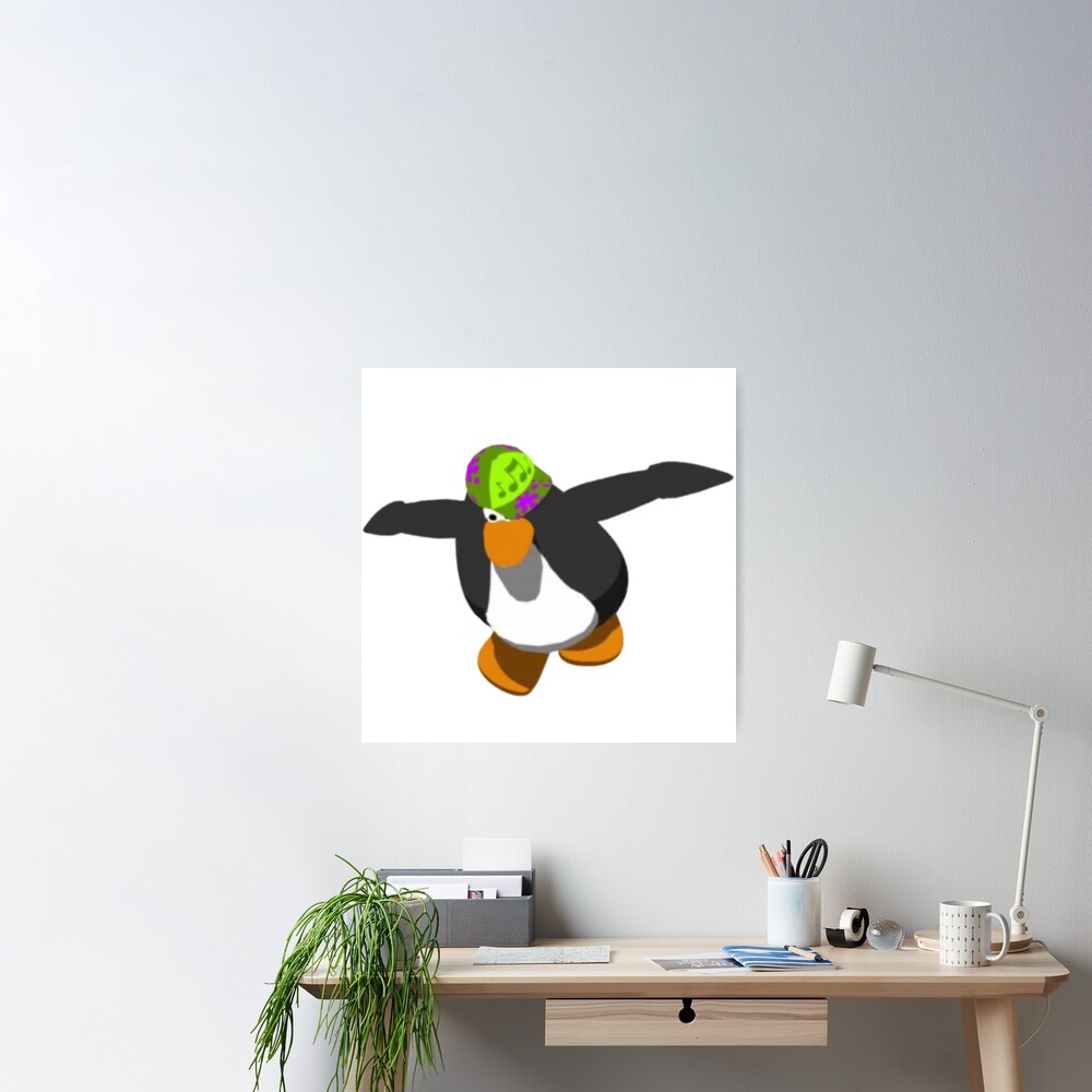 Club Penguin Memes Wall Tapestry Club Penguin Meme College 