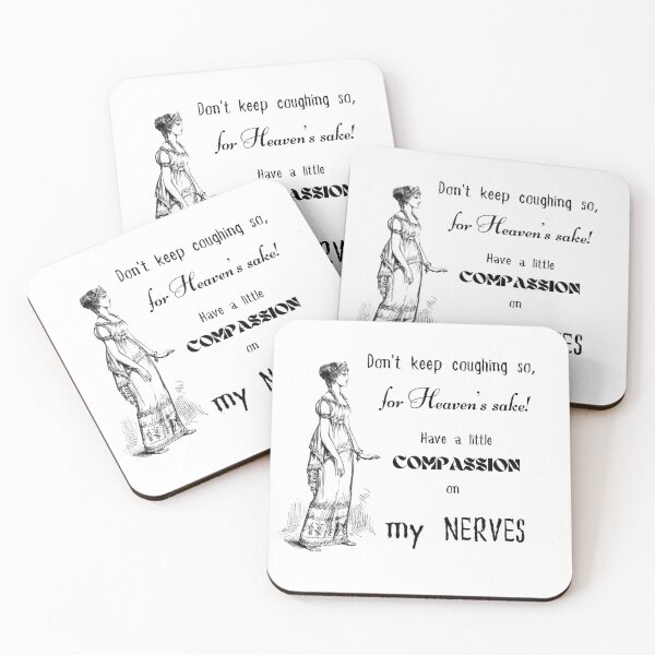 Item preview, Don't Keep Coughing So, For Heaven's Sake! designed and sold by bittes.