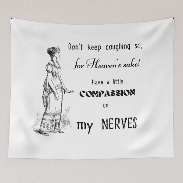 Item preview, Don't Keep Coughing So, For Heaven's Sake! designed and sold by bittes.