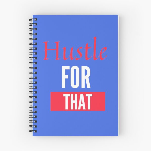 Item preview, HUSTLE FOR THAT - inspirational quote about life objectives;idea for strong bodybuilders designed and sold by AMED-STORE.