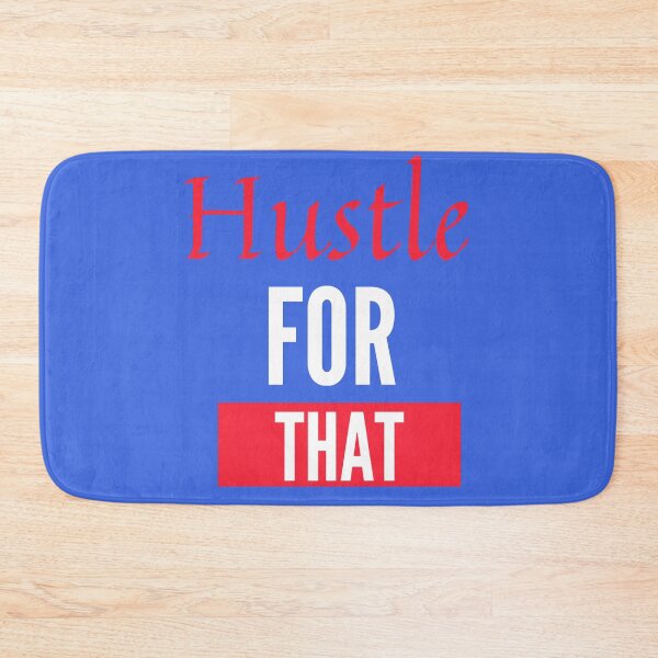 Item preview, HUSTLE FOR THAT - inspirational quote about life objectives;idea for strong bodybuilders designed and sold by AMED-STORE.