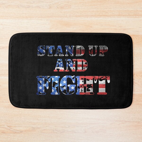 Item preview, stand up and fight the USA flag designed and sold by MXanwar.