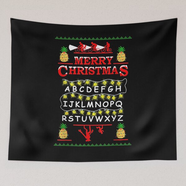 Item preview, Xmas Things Pineapple Upside Down Mele Kalikimaka designed and sold by aliceshe.