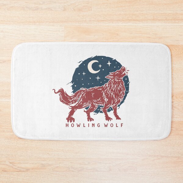 Item preview, The Howling Wolf designed and sold by Vector Scout Lab.