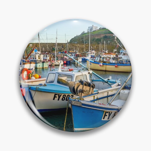 Item preview, Fishing Boats in Mevagissey Harbour, Cornwall designed and sold by VnGphoto.
