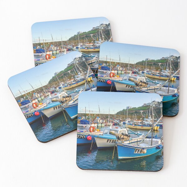 Item preview, Fishing Boats in Mevagissey Harbour, Cornwall designed and sold by VnGphoto.