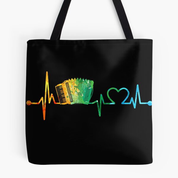 Item preview, ACCORDION HEARTBEAT WATERCOLOR designed and sold by WinghiDesign.
