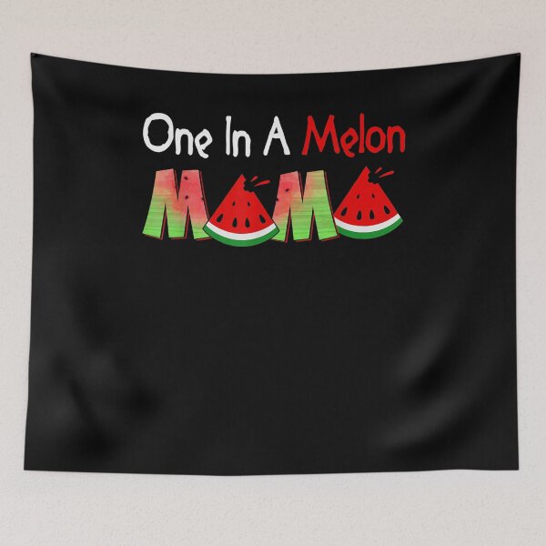 Item preview, One In A Melon Mama Fatshers Day Pun Watermelon designed and sold by lucretia155.