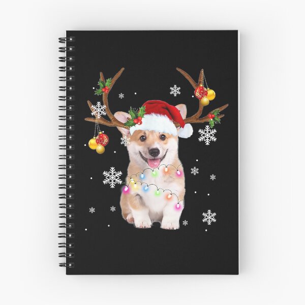 Item preview, Corgi Christmas Reindeer Christmas Lights Pajama designed and sold by aliceshe.