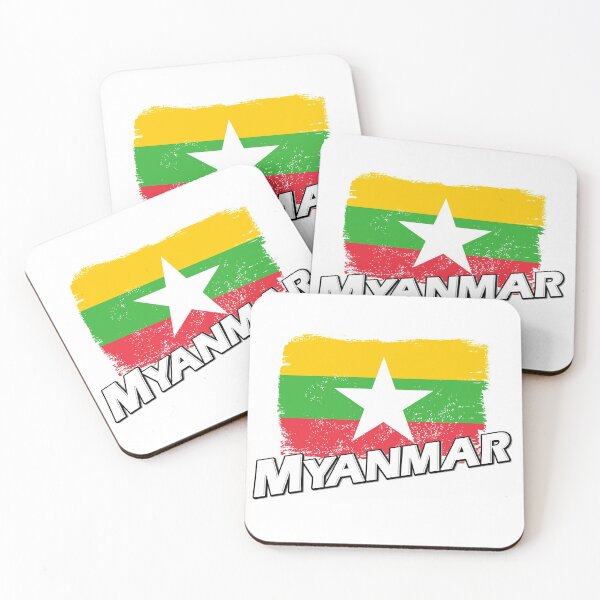 Item preview, Myanmar flag designed and sold by PVVD.