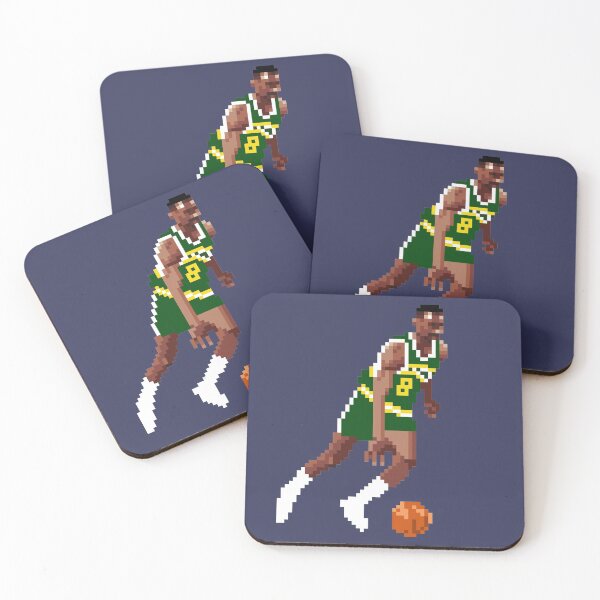Item preview, Eddie Johnson Pixel Dribble Qiangy designed and sold by qiangdade.