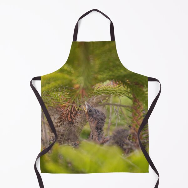 Item preview, Mockingbird baby in the nest designed and sold by Zina Stromberg.