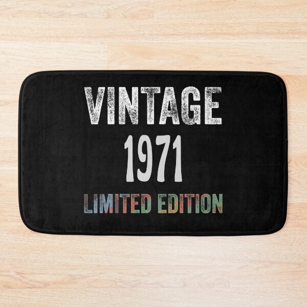 Item preview, Vintage 1971 Limited Edition Birthday designed and sold by ZiesMerch.