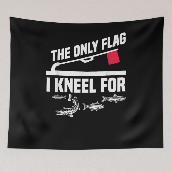 Item preview, Ice Fishing Ice Fisher The Only Flag I Kneel For Gift designed and sold by lucretia155.