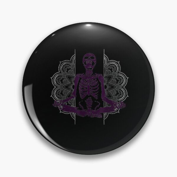 Item preview, Halloween Meditating Skeleton Yoga Gift designed and sold by aliceshe.