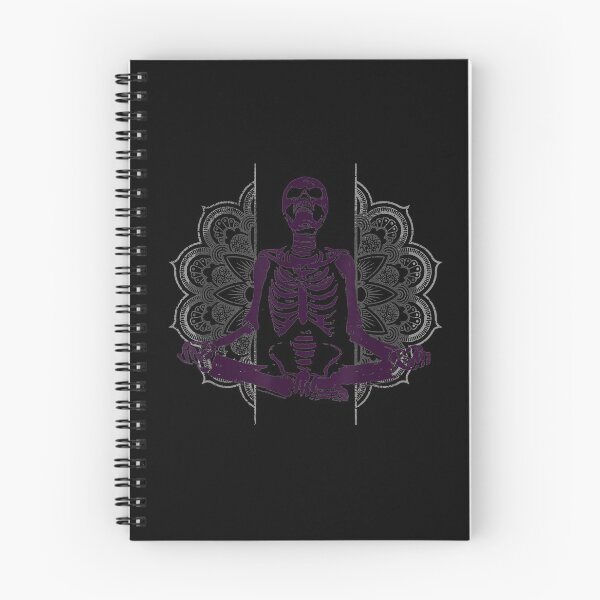 Item preview, Regalo de yoga esqueleto meditando de Halloween designed and sold by aliceshe.