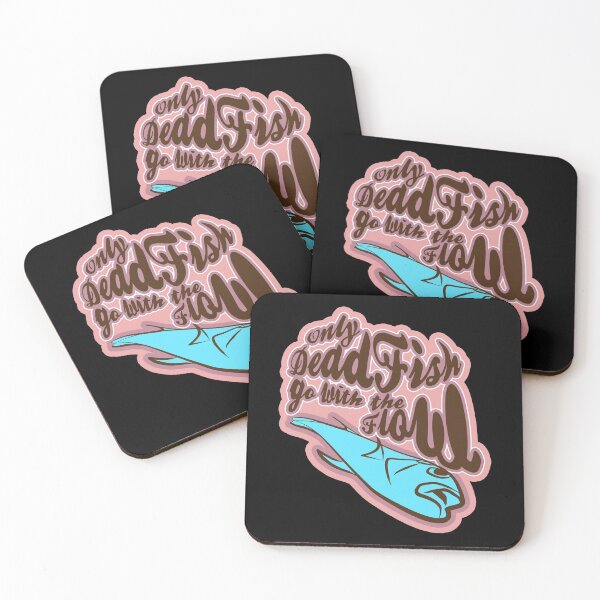 Item preview, Only Dead Fish go with the Flow designed and sold by rokojin.