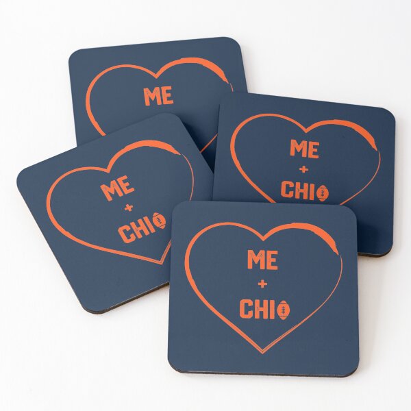 Item preview, Cute Chicago Football Plus Me Heart designed and sold by toutwearapparel.