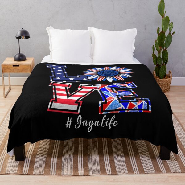 Item preview, Life 4th Of July Love Sunflower Patriotic American Flag designed and sold by lucretia155.