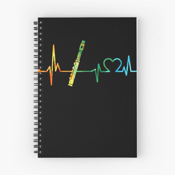 Item preview, FLUTE HEARTBEAT WATERCOLOR designed and sold by WinghiDesign.