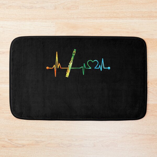 Item preview, FLUTE HEARTBEAT WATERCOLOR designed and sold by WinghiDesign.