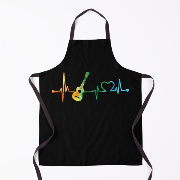 Item preview, GUITAR HEARTBEAT WATERCOLOR designed and sold by WinghiDesign.