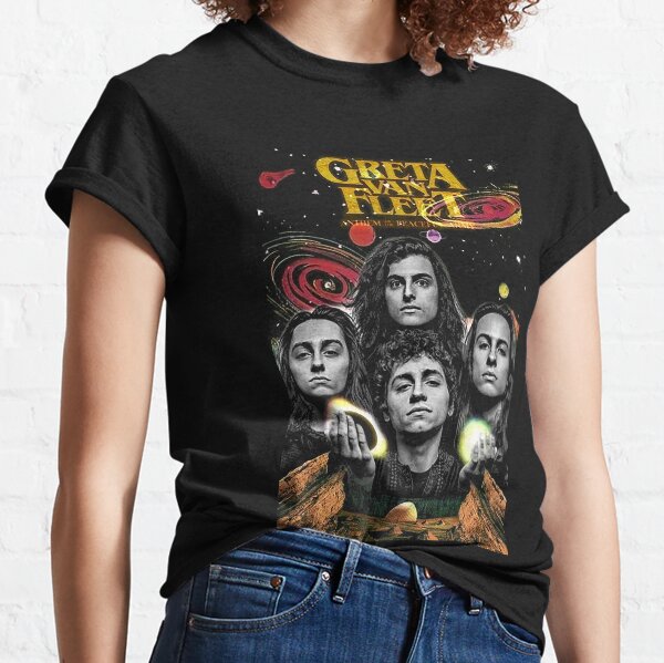 music greta van metal fleet n roll band live greta van fleet nu metal logo greta van fleet robert rhapsody greta van fleet plant greta van fleet mercury taylor greta van fleet Classic T-Shirt
