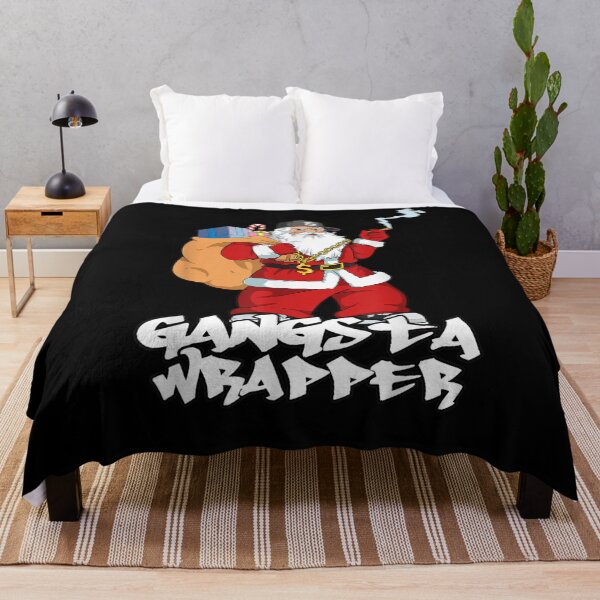Item preview, Hip Hop Santa Christmas Gift Holiday Gangster Wrapper designed and sold by lucretia155.