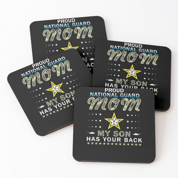 Item preview, My Son Has Your Back Proud National Guard Mom Army designed and sold by aliceshe.